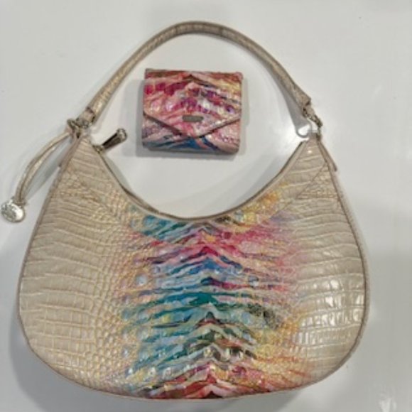 Authentic Brahmin Purse with matching wallet